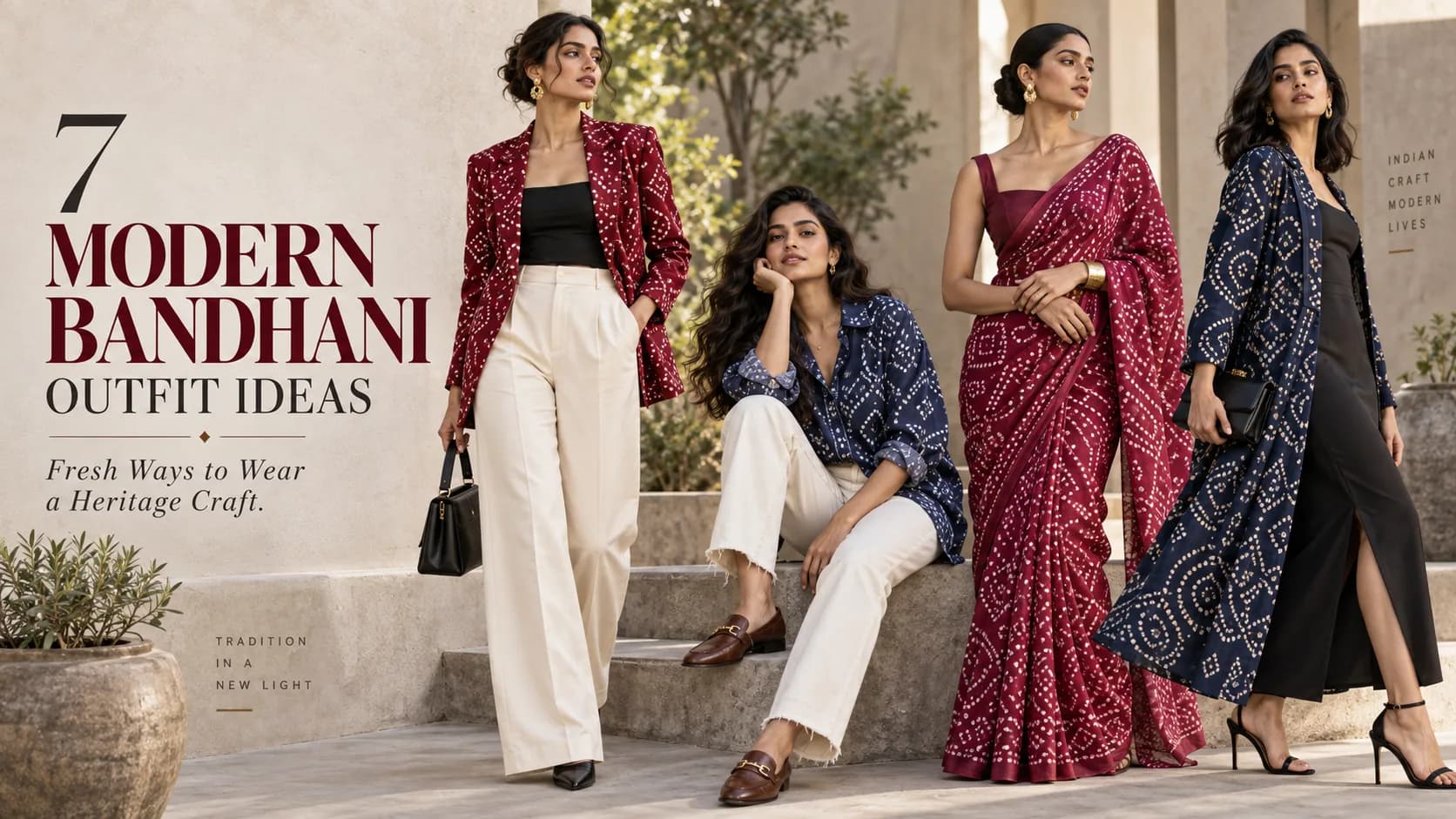 7 Modern Bandhani Outfit Ideas for Women That Feel Fresh and Stylish