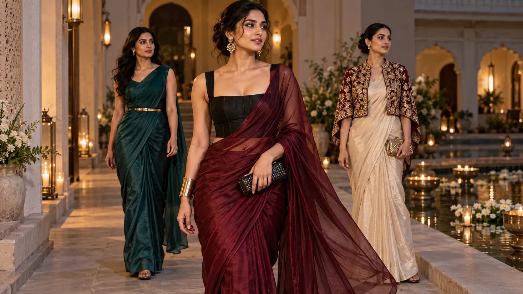7 Modern Saree Styling Ideas for the Festive Season