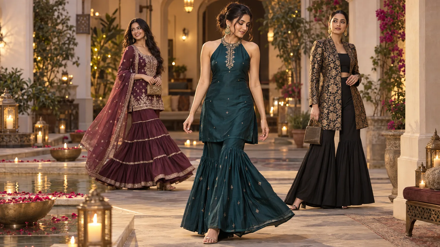 7 Sharara Outfit Ideas for Women for the Festive Season