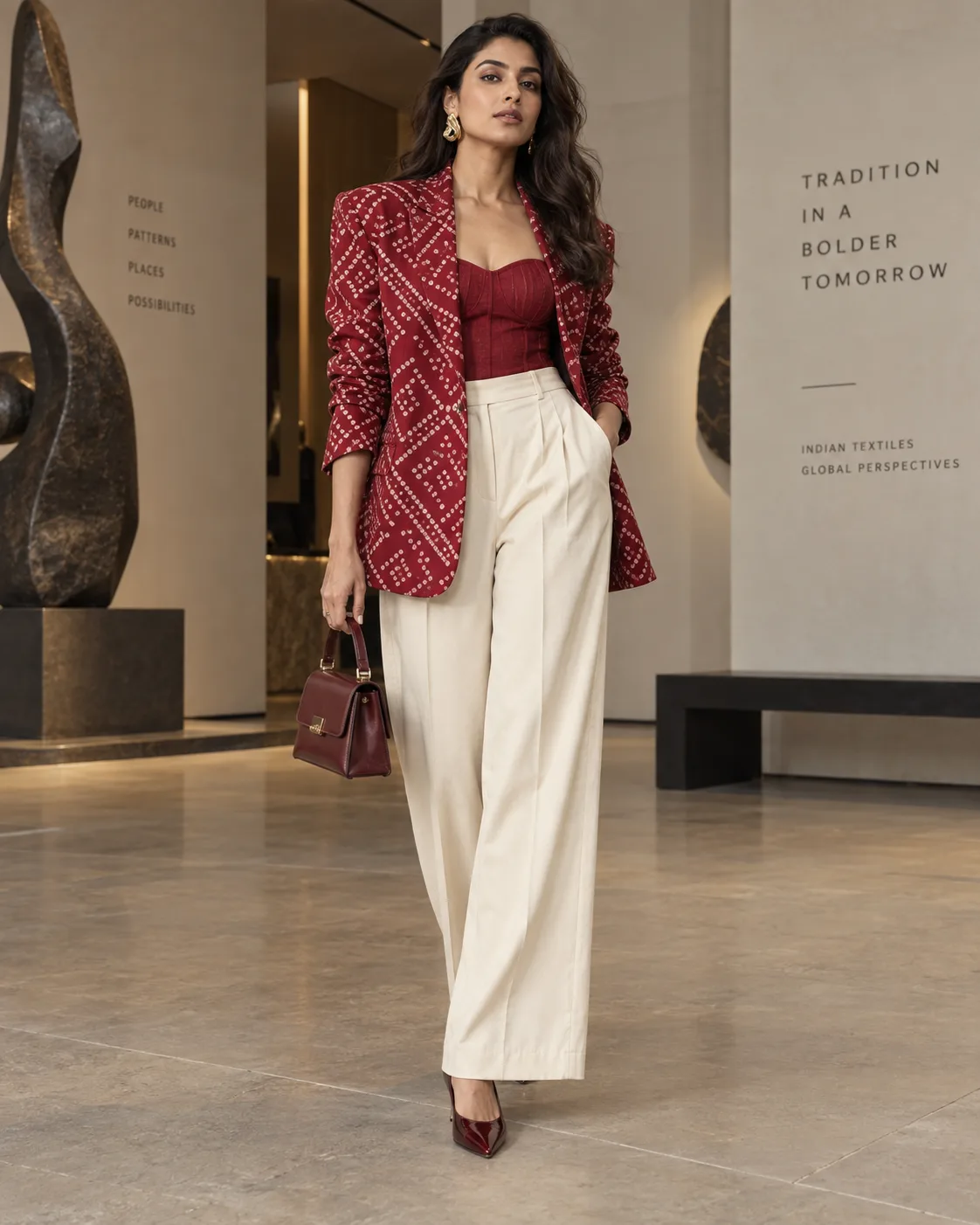 Bandhani Blazer