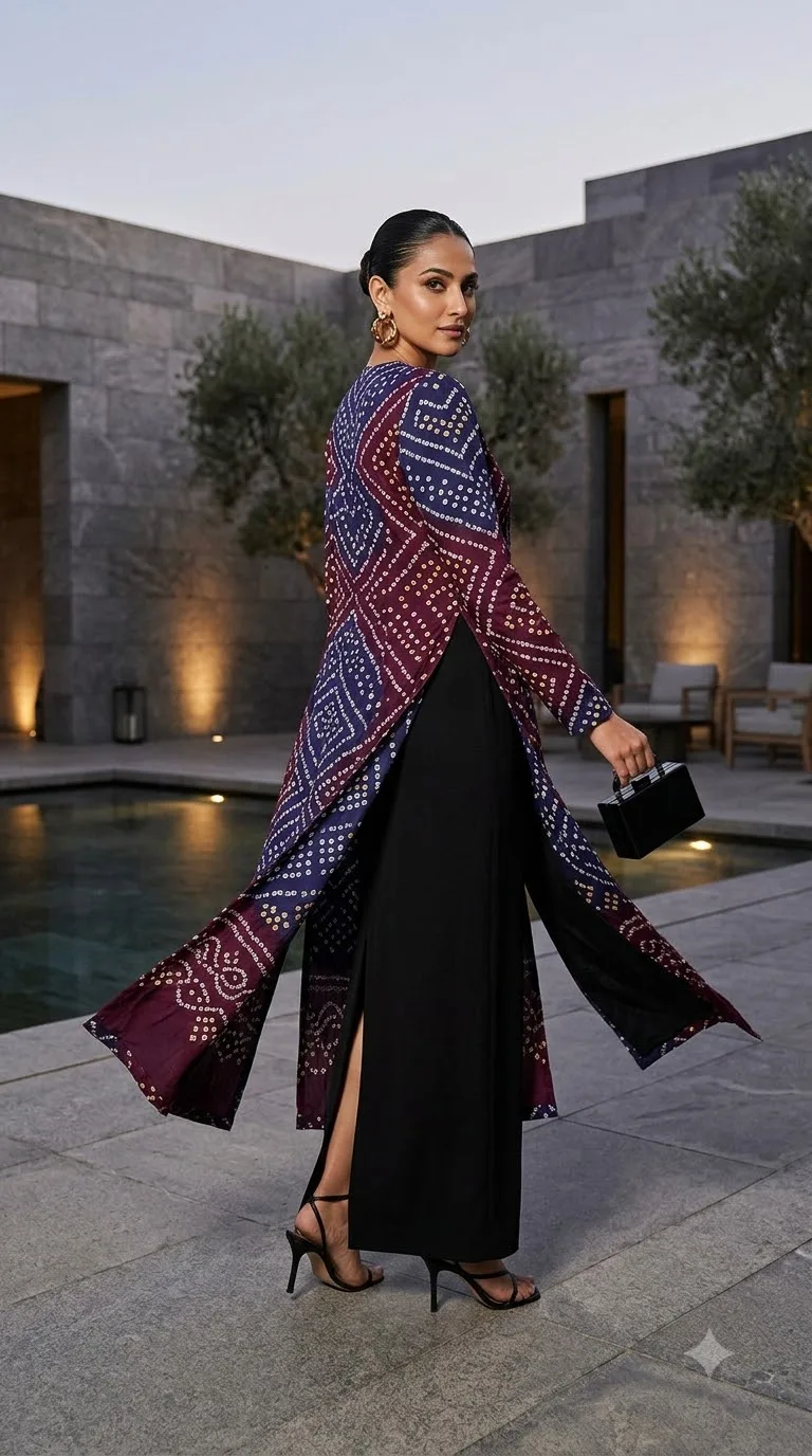Bandhani Jacket