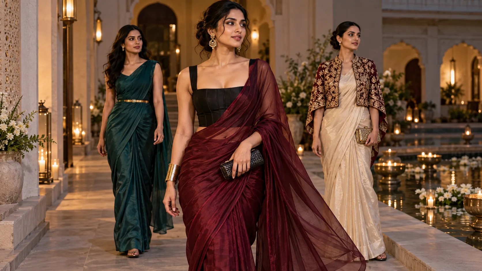 7 Modern Saree Styling Ideas for the Festive Season