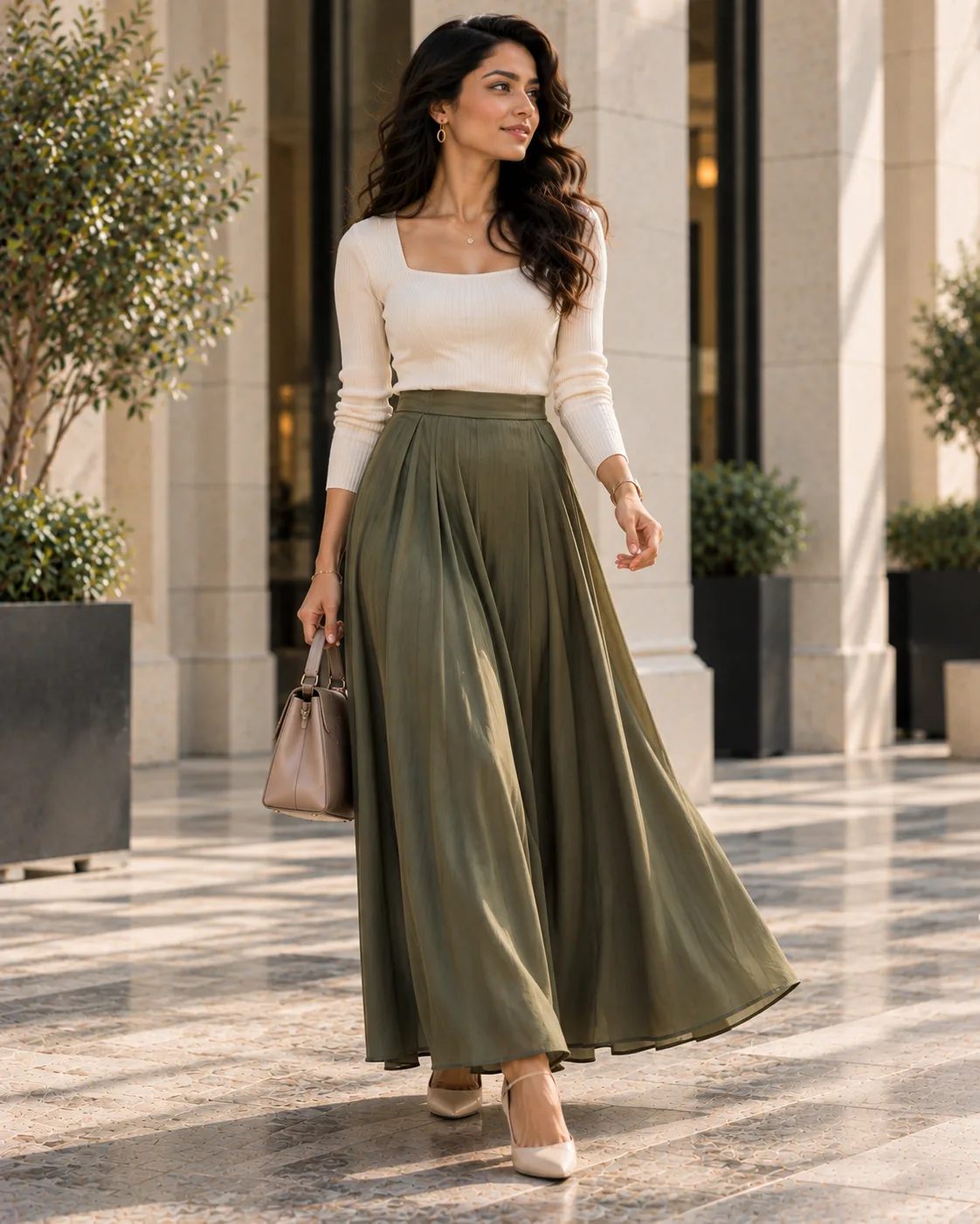 maxi skirt