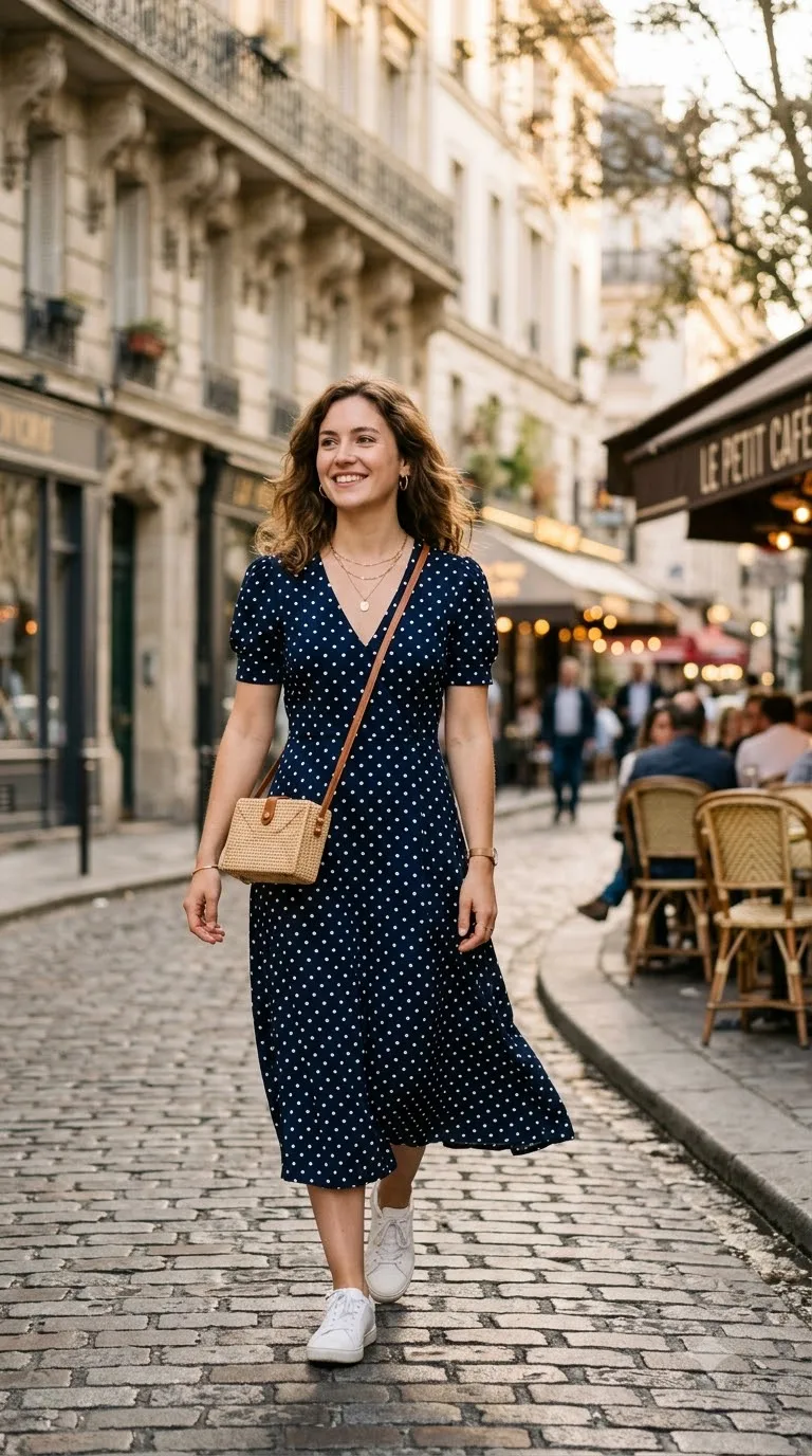 Polka Dot%2520Dress%2520With%2520Simple%2520Accessories