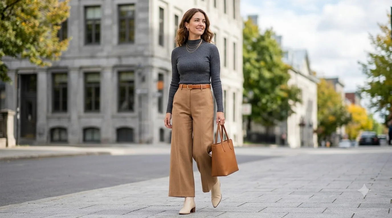 Wide Leg%2520Trousers%2520With%2520a%2520Fitted%2520Sweater